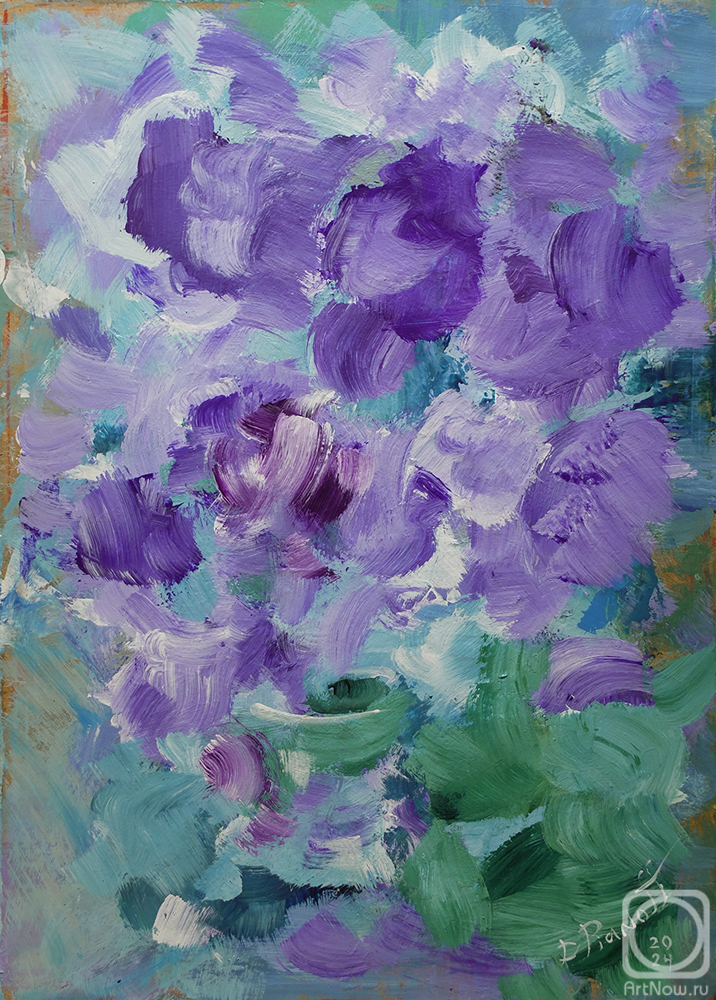 Pianoff Denis. Still life with lilacs