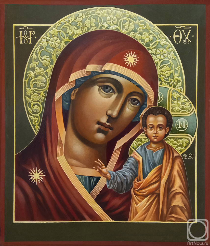 Korzukhin Pavel. Icon of Our Lady of Kazan
