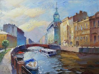 Red Bridge at Summer Noon