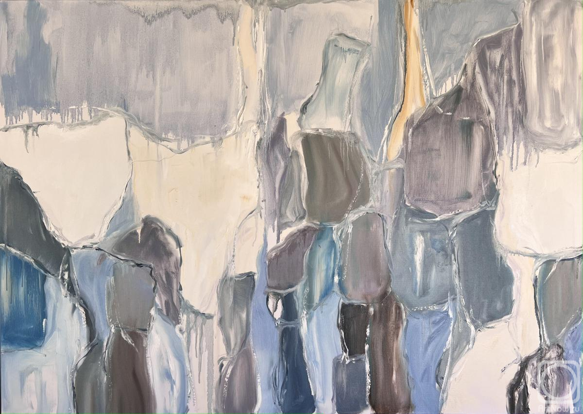 Skromova Marina. Light gray abstraction