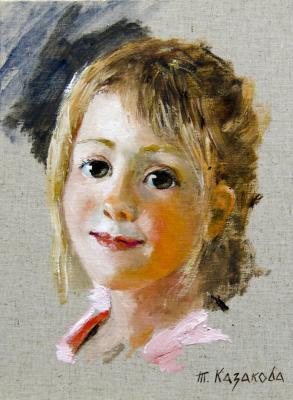The girl. Kazakova Tatyana