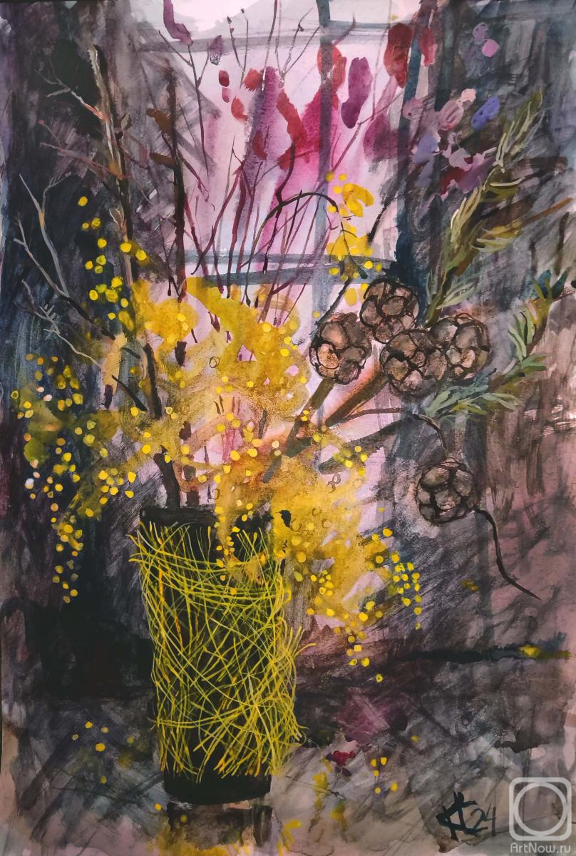 Karaceva Galina. On a March evening