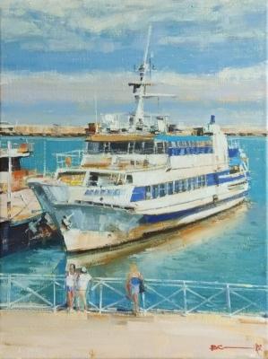 Margate in Yalta. Crimean minibuses