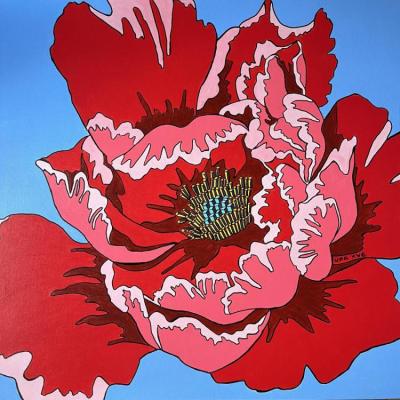 Red Poppy. Gvozdetskaya Irina