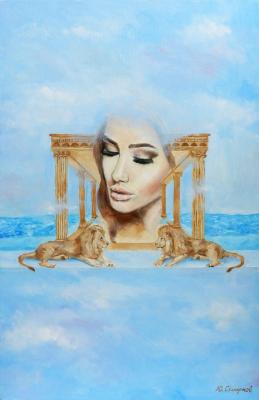 Summer dream with sea effect