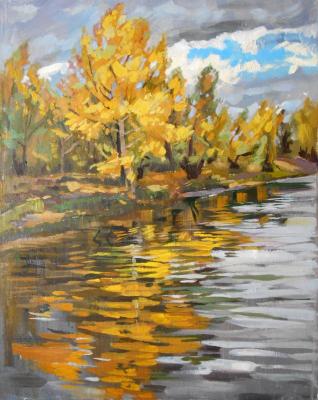 Paw in autumn. Shaluhina Oksana