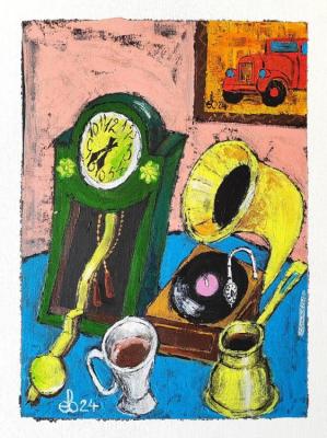 Still life (A Cezve). Yevdokimov Sergej