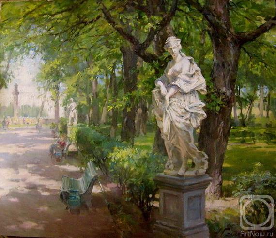 Galimov Azat. Nymph of the Summer garden