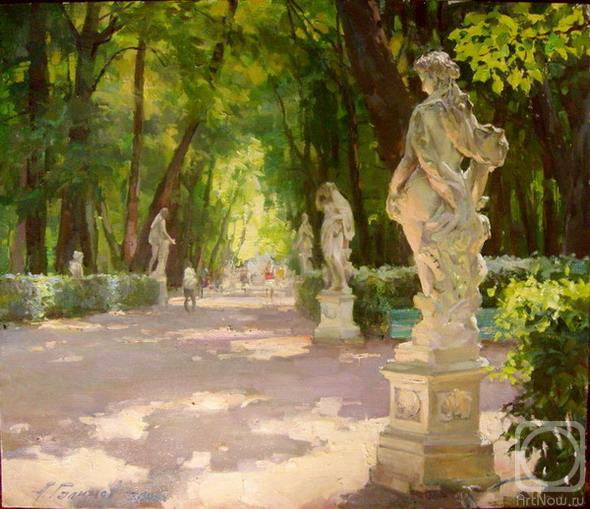 Galimov Azat. The Summer garden. "Aurora" and "Night"