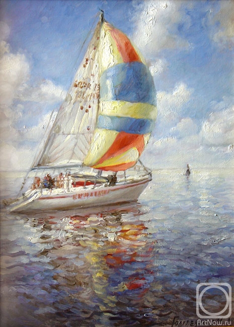 Podgaevskaya Marina. Sail