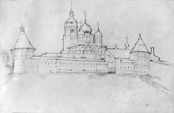 Novospasskiy Monastery (Works 1974-1985). Yudaev-Racei Yuri