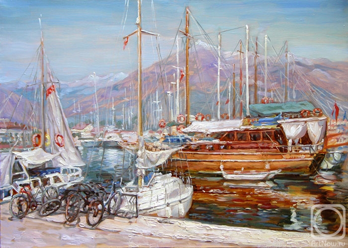 Podgaevskaya Marina. Yachts. Turkey