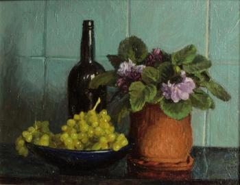 Still life with grapes