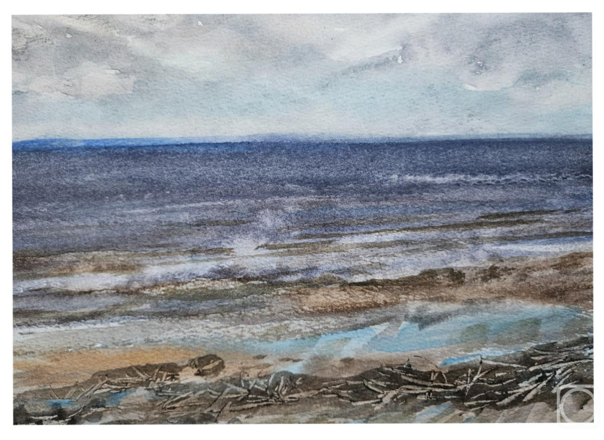 Polzikova Oksana. The White Sea before the rain