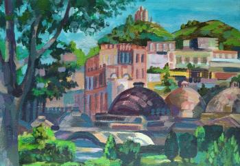 Картина «Весна в Тбилиси»