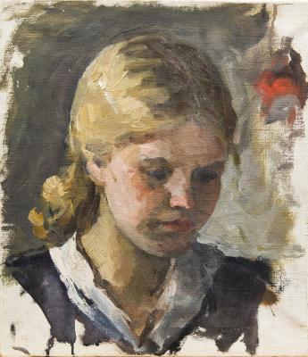Girl (etude). Peredniy Nikolay