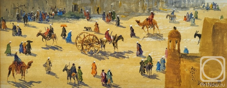 Mukhamedov Ulugbek. Everyday life of the old city