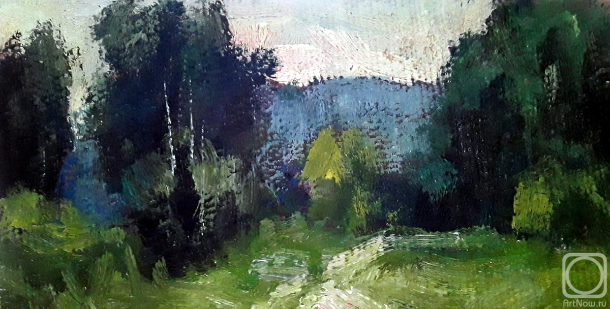 Knecht Aleksander. In the forest