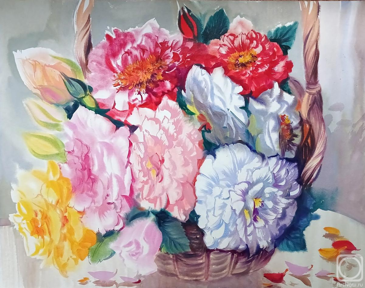 Mikhalskaya Katya. Rose basket