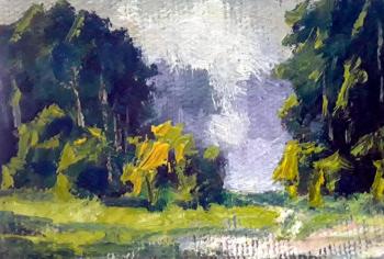 July morning. Knecht Aleksander