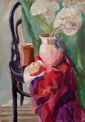 Still life (Draperies). Golubtsova Nadezhda