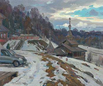 Borovsk. Font on the High. Zhlabovich Anatoly