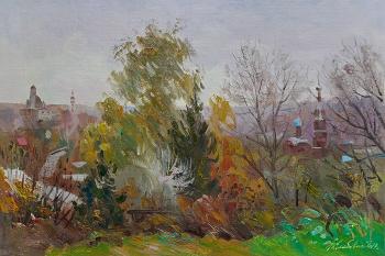 Autumn silhouette, Borovsk