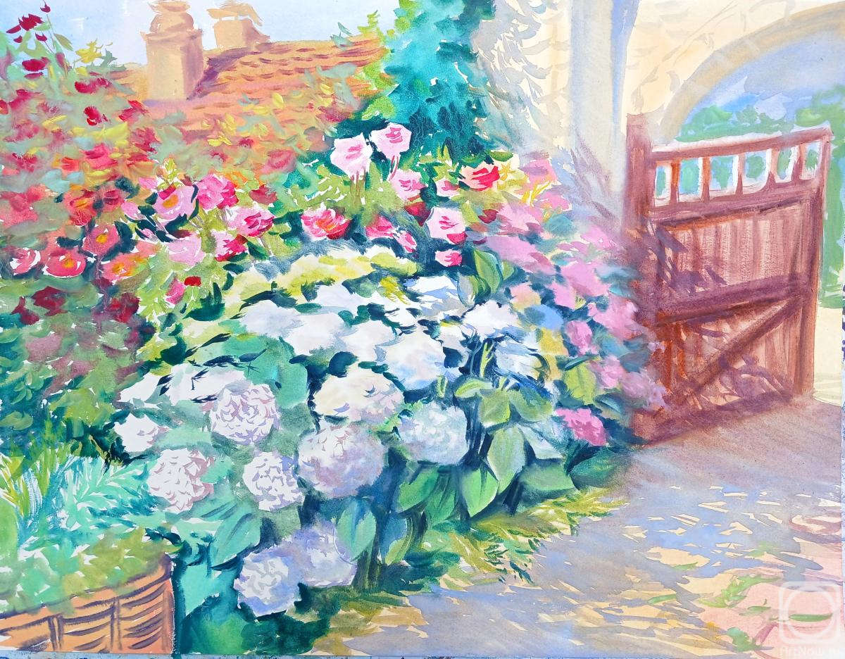 Mikhalskaya Katya. Garden path