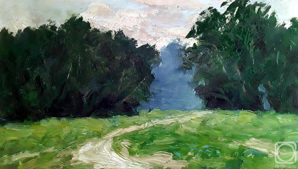 Knecht Aleksander. Summer sketch