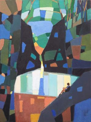 Contemplation... Near the White River. Shipilova Elena