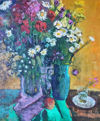 June flowers (Draperies). Polyakov Arkady