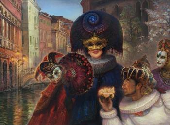 Masquerade (Carnival Masks). Maykov Igor