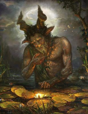 Charmed faun. Maykov Igor