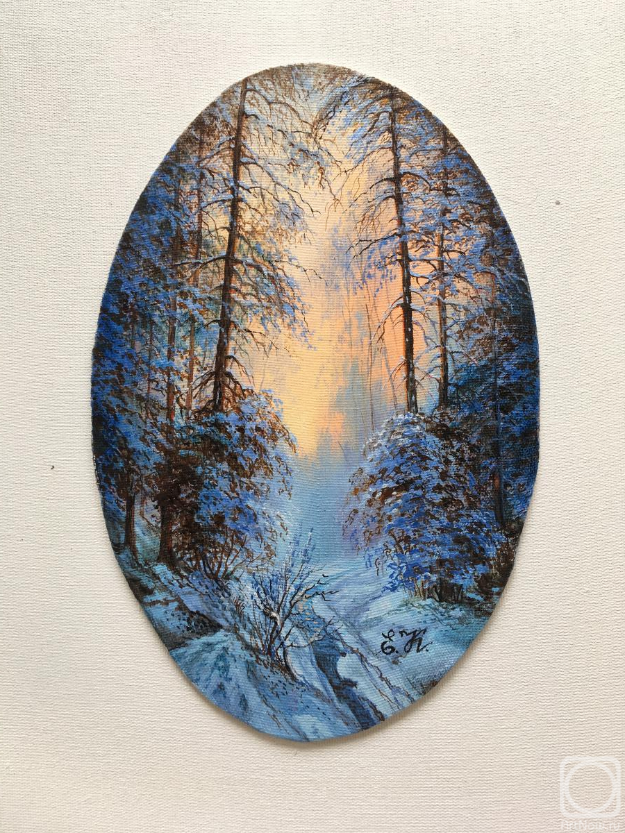 Korableva Elena. Winter Evening