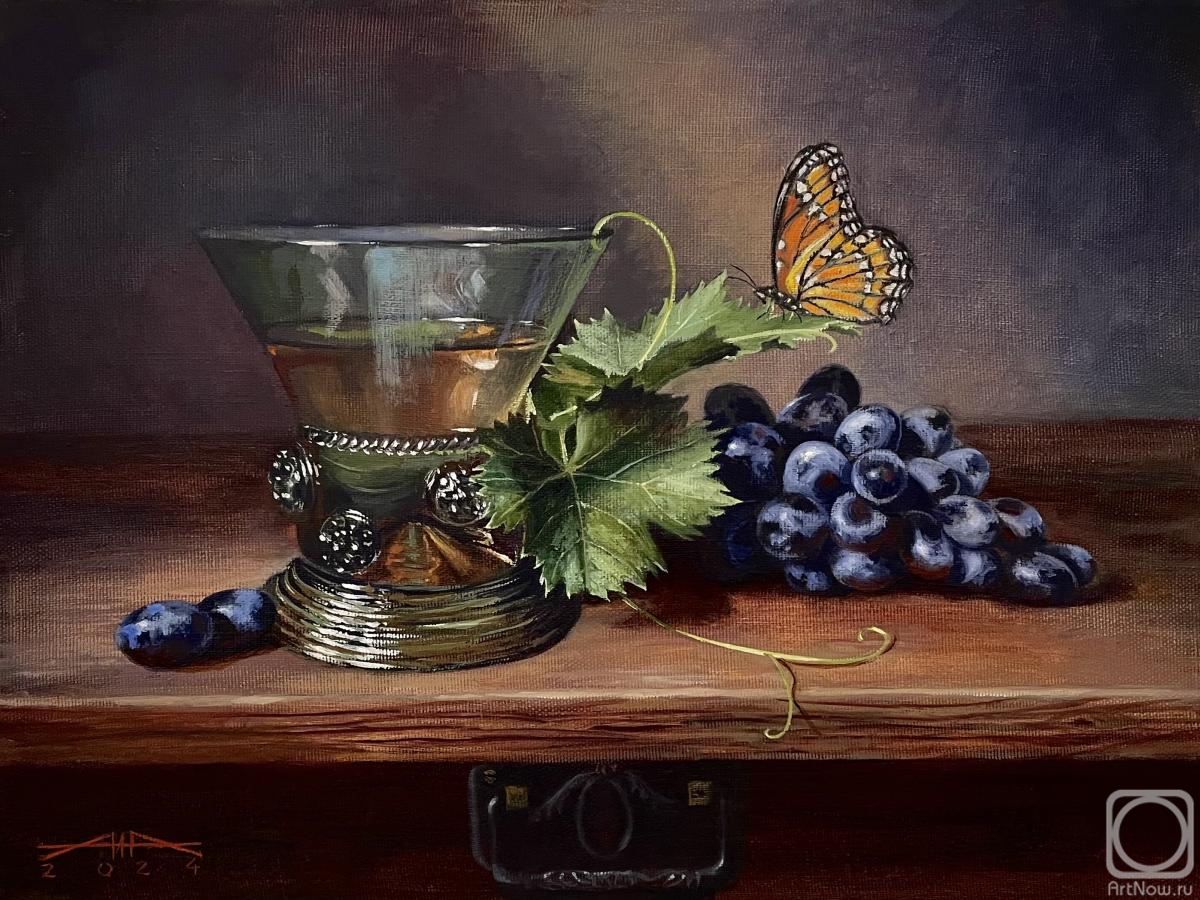Akimova Margarita. Still Life with a Butterfly
