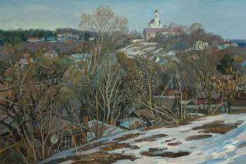 View of the Intercession Cathedral (Houses In The Distance). Zhlabovich Anatoly