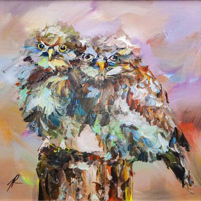 Small but proud owls. Rodries Jose