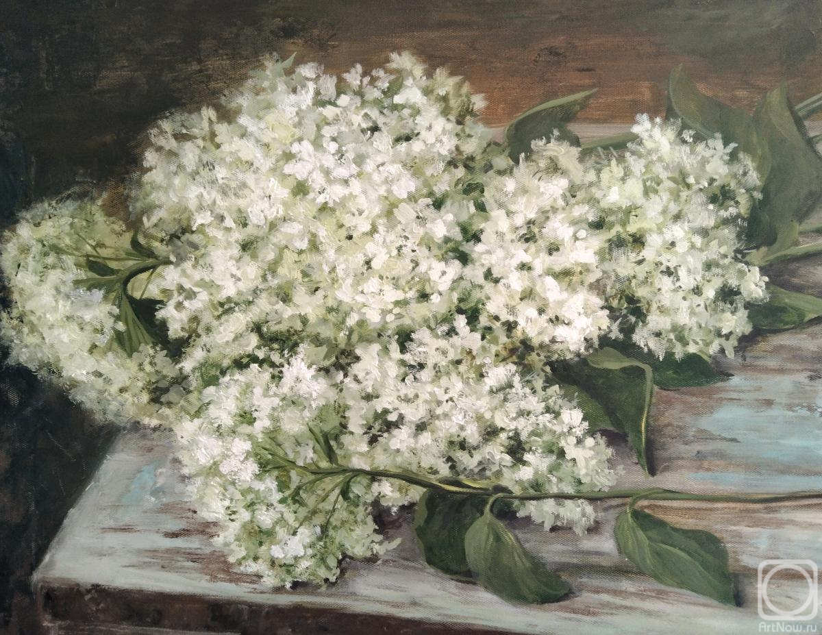 Farukshina Olga. Still life with hydrangea