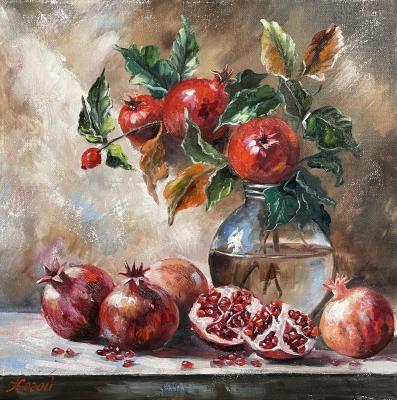 Still life with grenades. Kogay Zhanna