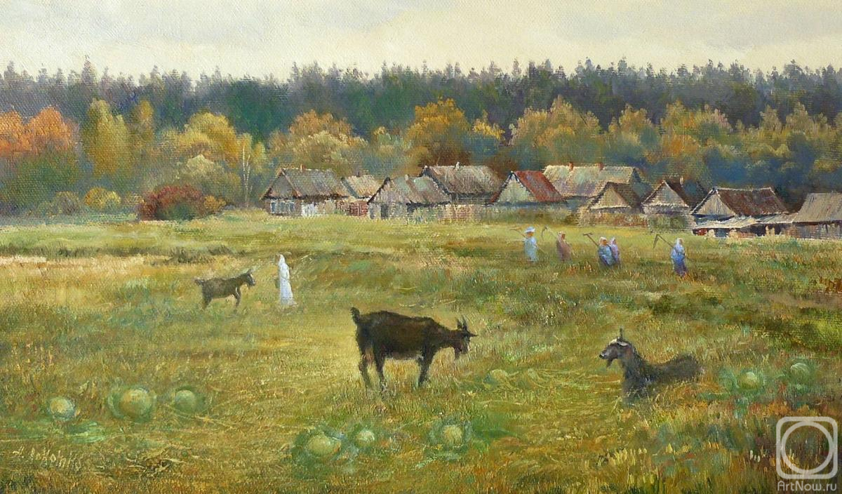 Lokotko Alexey. Rural landscape