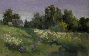 Картина «Вечер на краю деревни»