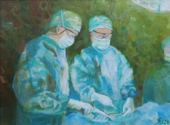 On the front line. Grebneva Yuliya