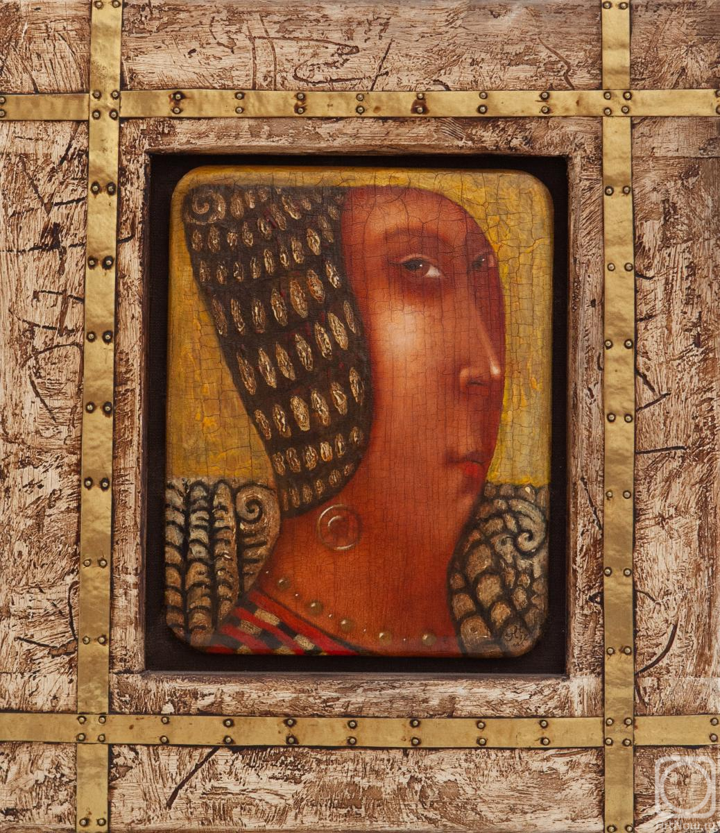 Nikolaev Pavel. Girl with an earring