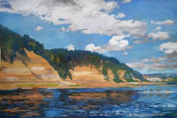 Картина «Сухона возле Опок»