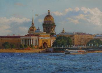 View of St. Isaac's Cathedral (Isaac S). Panov Eduard