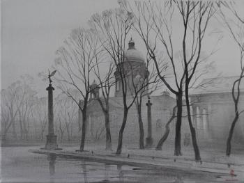 View of Isaac from Konnogvardeisky Boulevard