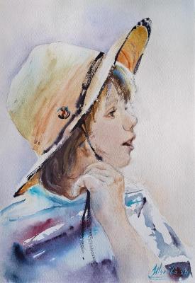 Boy in a Straw Hat