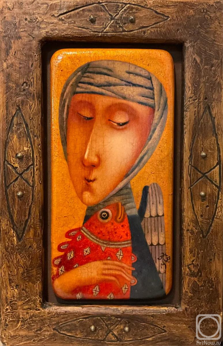 Nikolaev Pavel. Angel with a fish