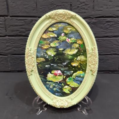 Water lilies in the pond. Prokofeva Irina