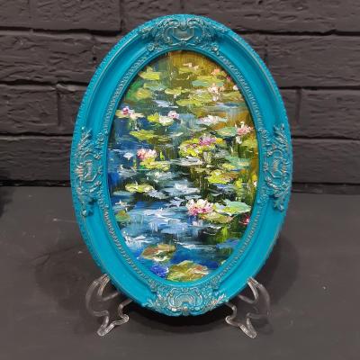 Water lilies on a summer day